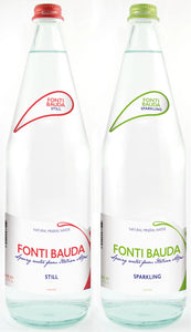 Fonti Bauda Sparkling Italian Water - 12 Bottles
