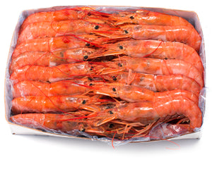 ARGENTINA RED  SHRIMP HEAD-ON 4.4 LB PACK FROZEN